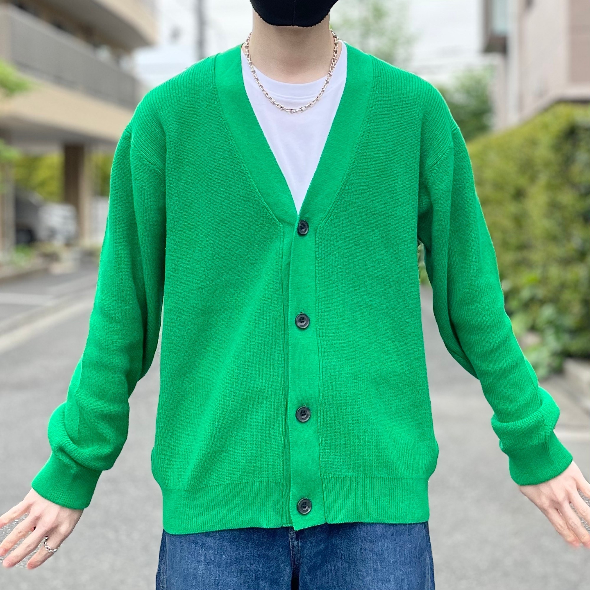 GLOBAL WORK Smile Seed Store(グローバルワーク スマイルシードストア)のおすすめのメンズアイテム「コットンアゼ編みカーディガン」