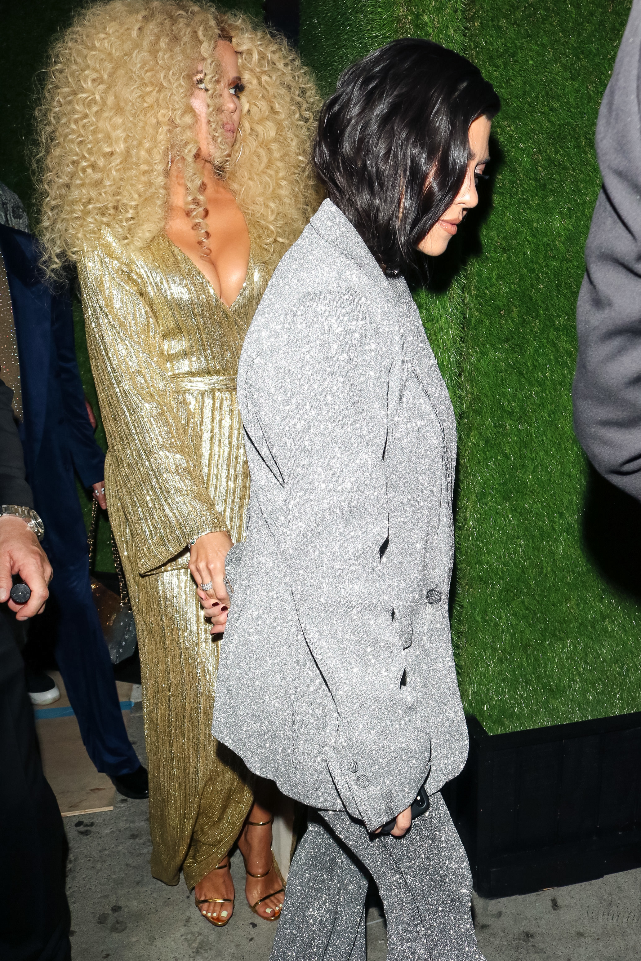 Closeup of Kourtney Kardashian