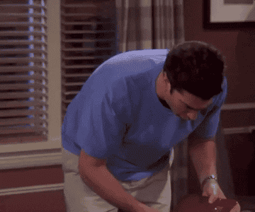 Gif of Ross from Friends asking &#x27;why, why me?&#x27;