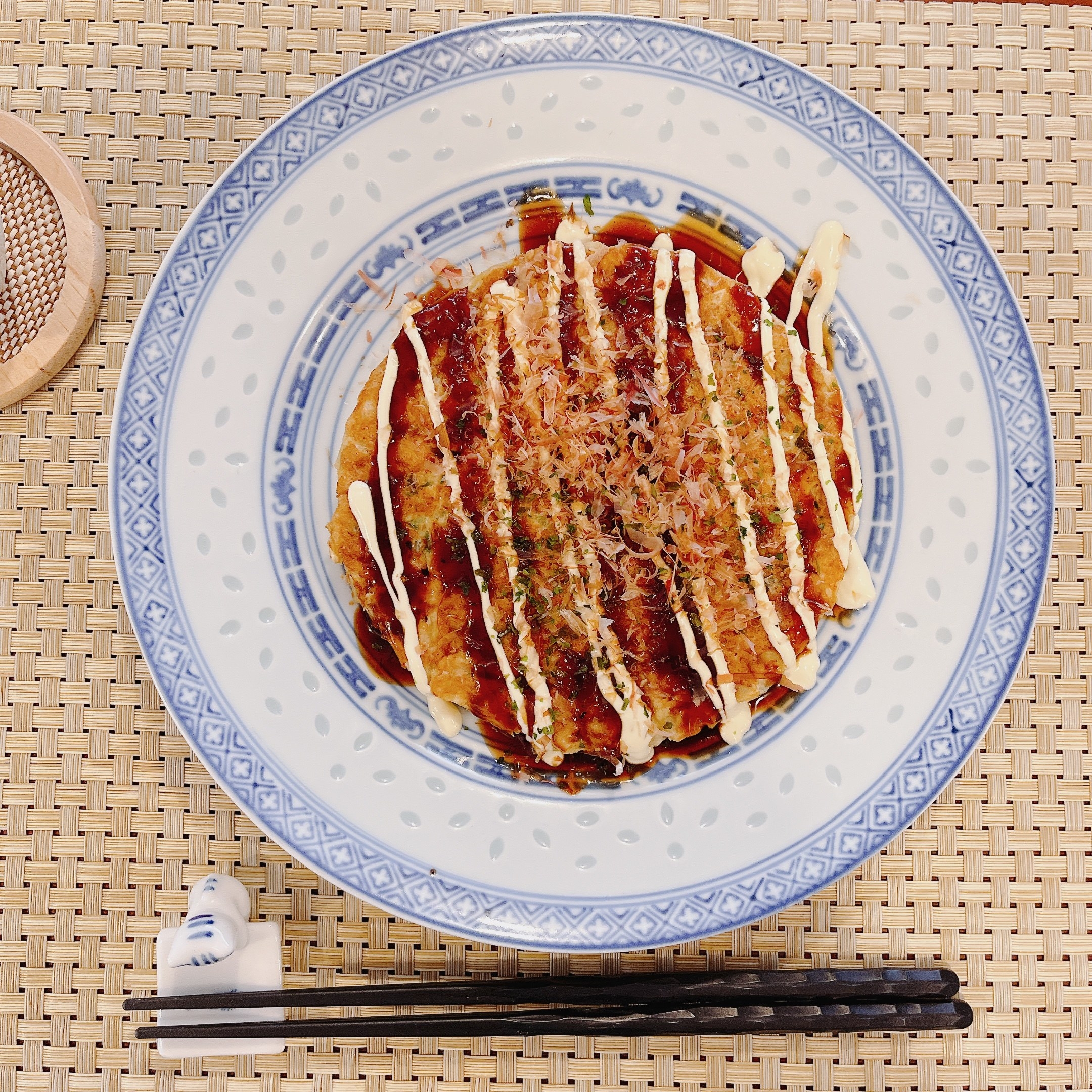 業務スーパーで買えるおすすめ商品「オートミールで作ったいかお好み焼き」