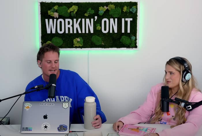 Ryan and Meghan on the podcast