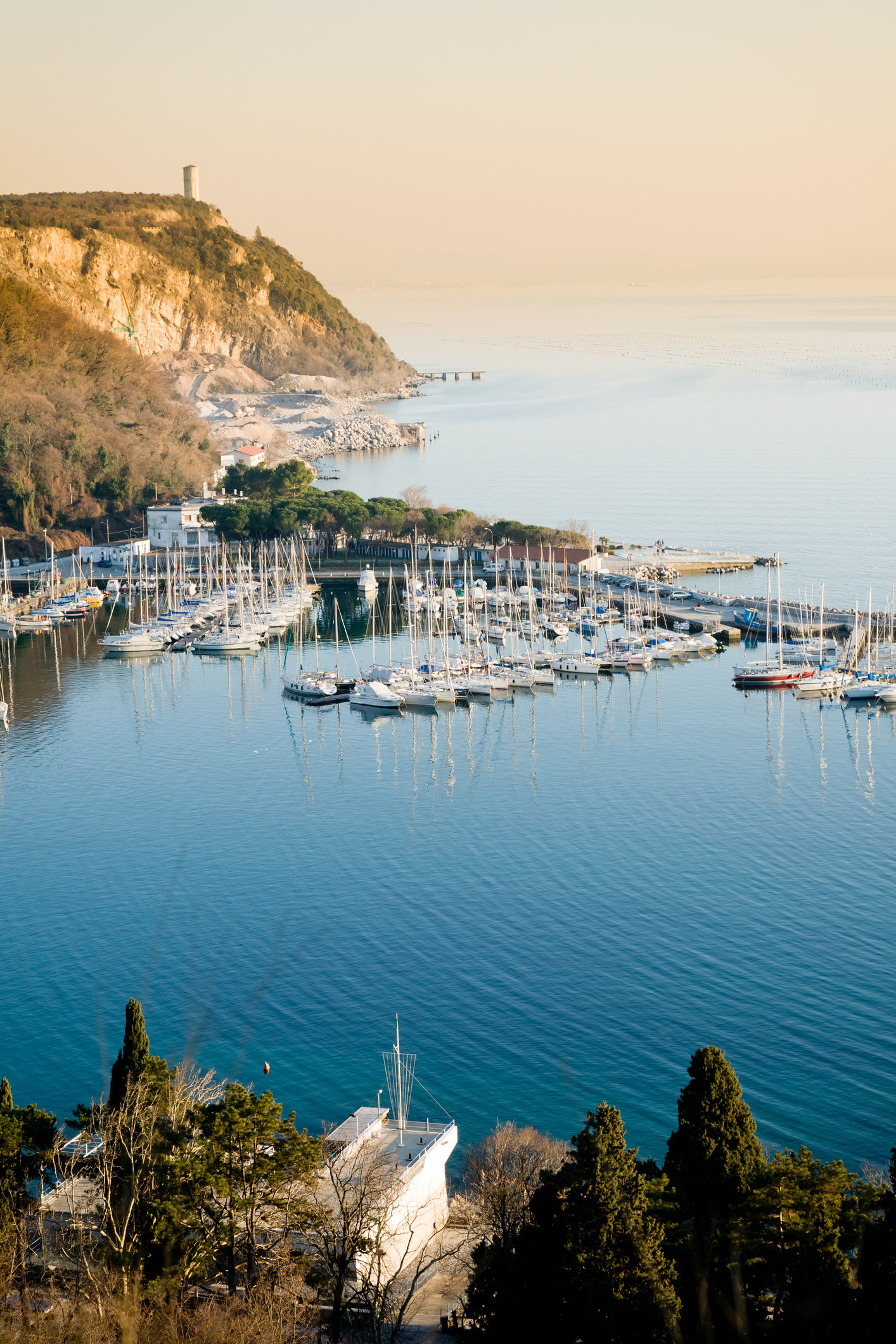 Sistiana Bay, gulf of Trieste.