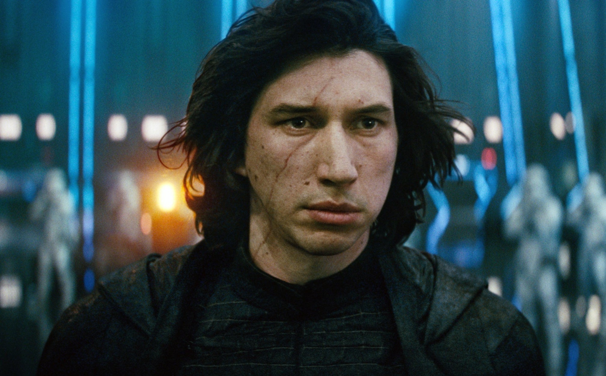 closeup of kylo