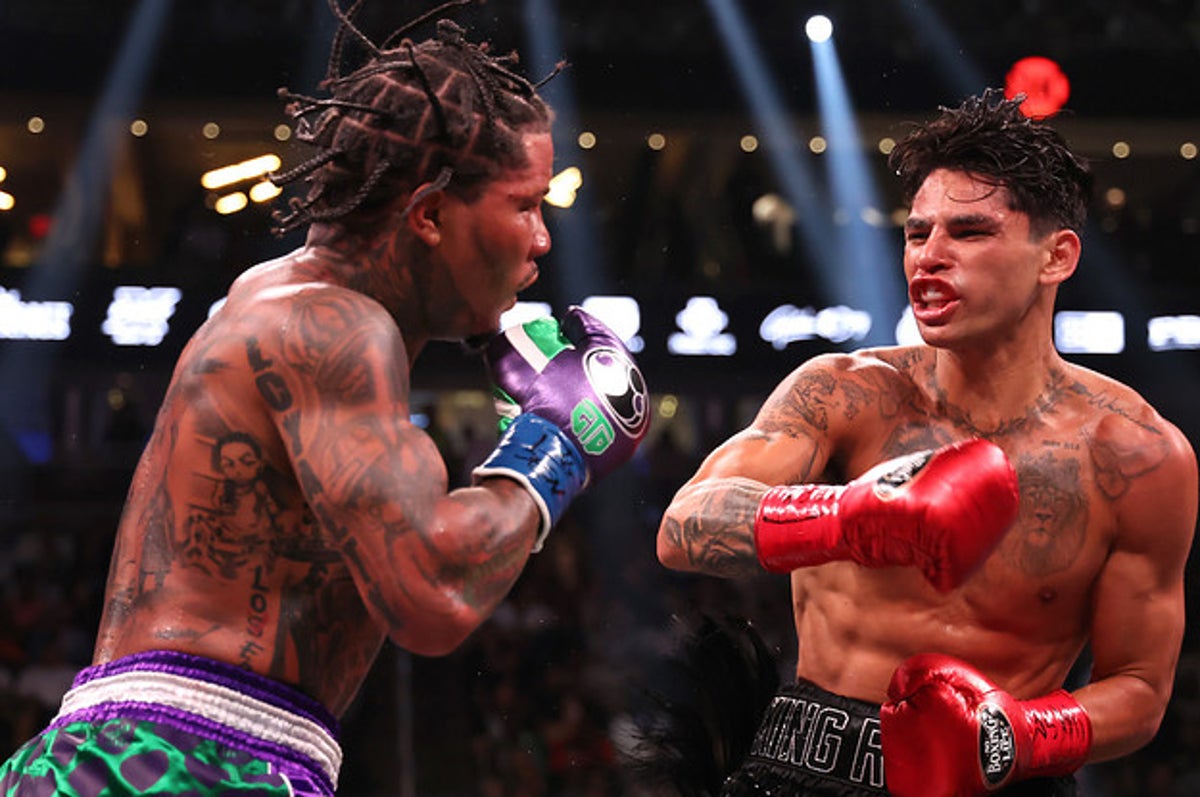 Gervonta Davis knocks out Ryan Garcia in seventh round – as it