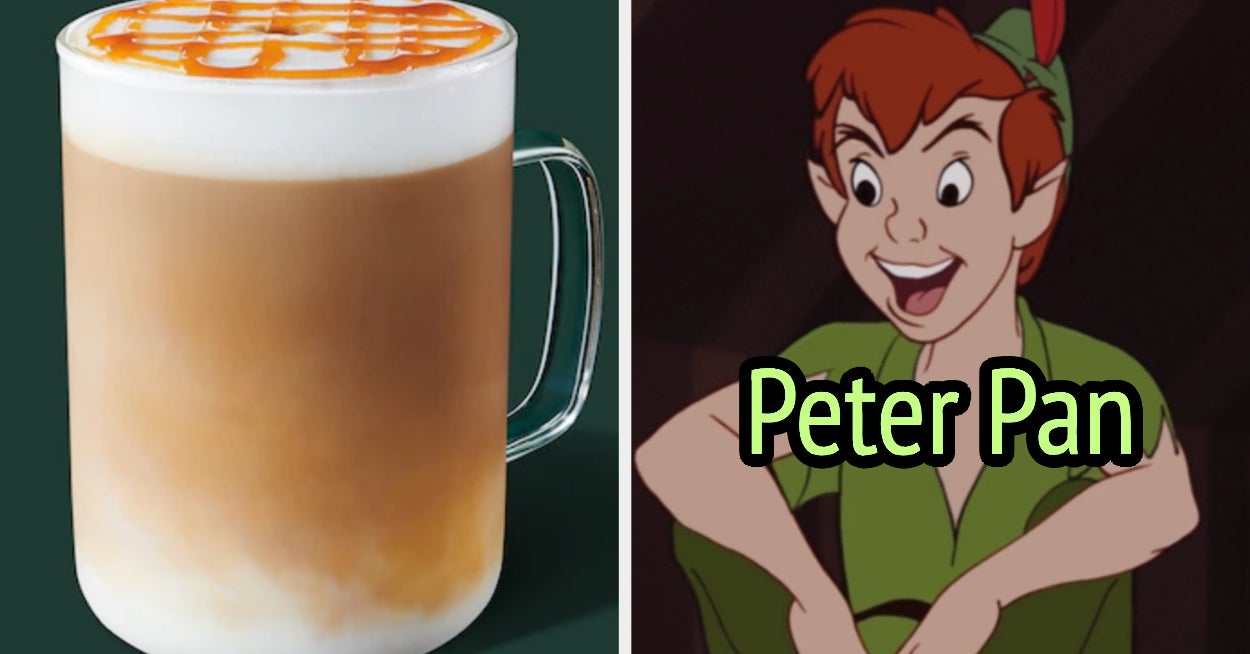 Starbucks Drinks See Disney Character You Are Quiz Order A Bunch Of Drinks From Starbucks To Reveal Your Disney Personality Twin