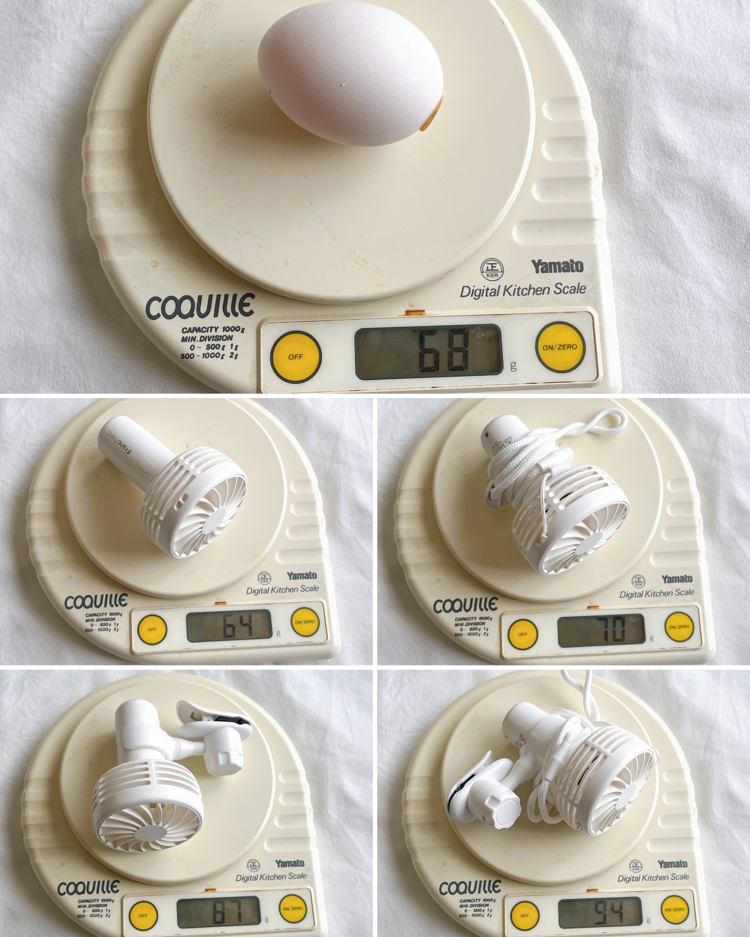 Francfranc（フランフラン）のオススメのひんやり便利グッズ「フレ ミニファン（扇風機）」