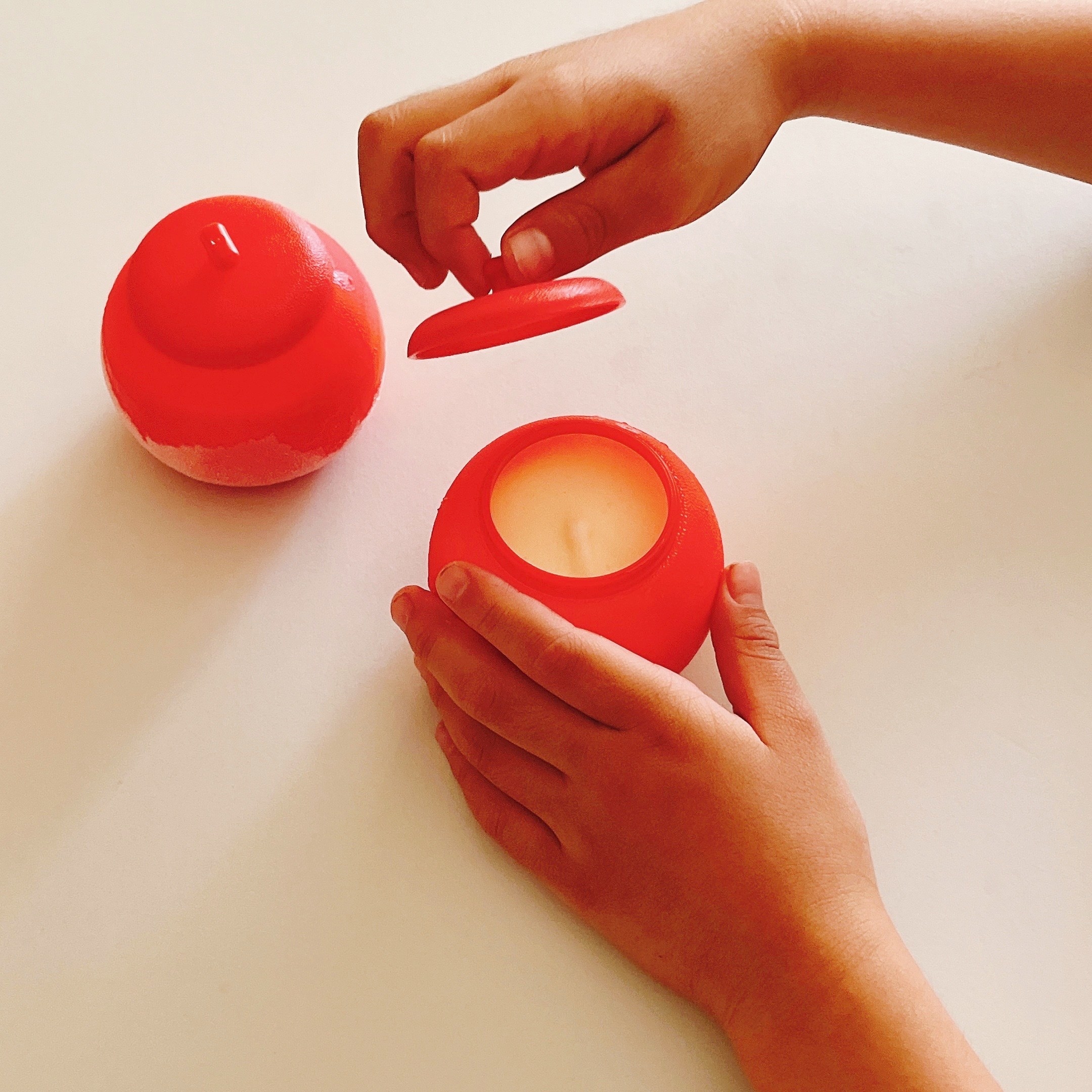 セブンイレブンの「セリア・ロイル りんごボールシャーベット」