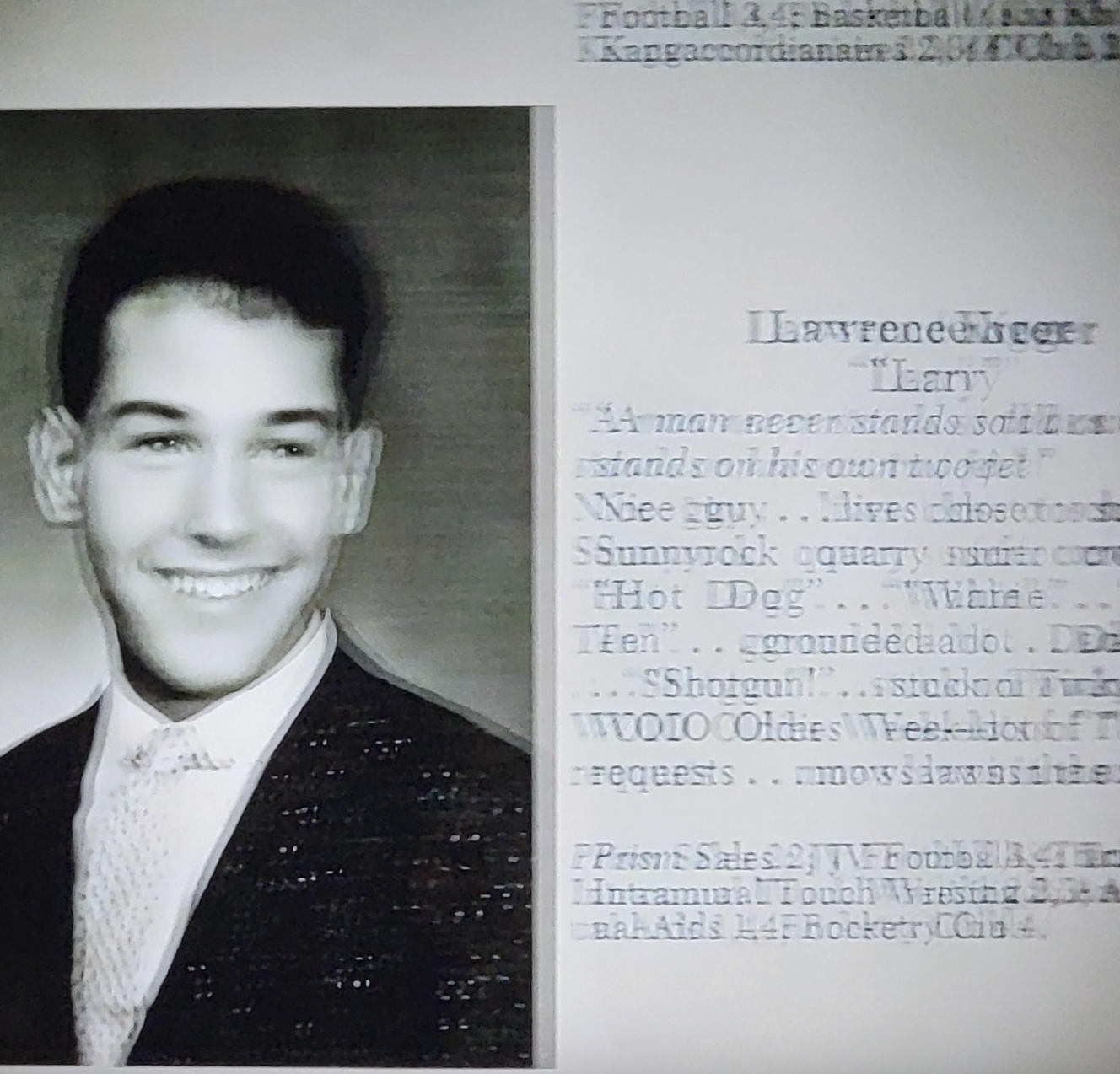 Rudd in "A Futile and Stupid Gesture"