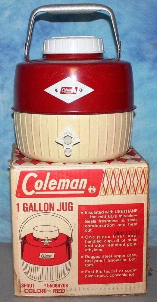Vintage Thermos 2 Gallon Water Jug, Vintage Camping, Vintage