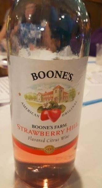 A bottle of Boone&#x27;s Farm Strawberry Hill Flavored Citrus Wine