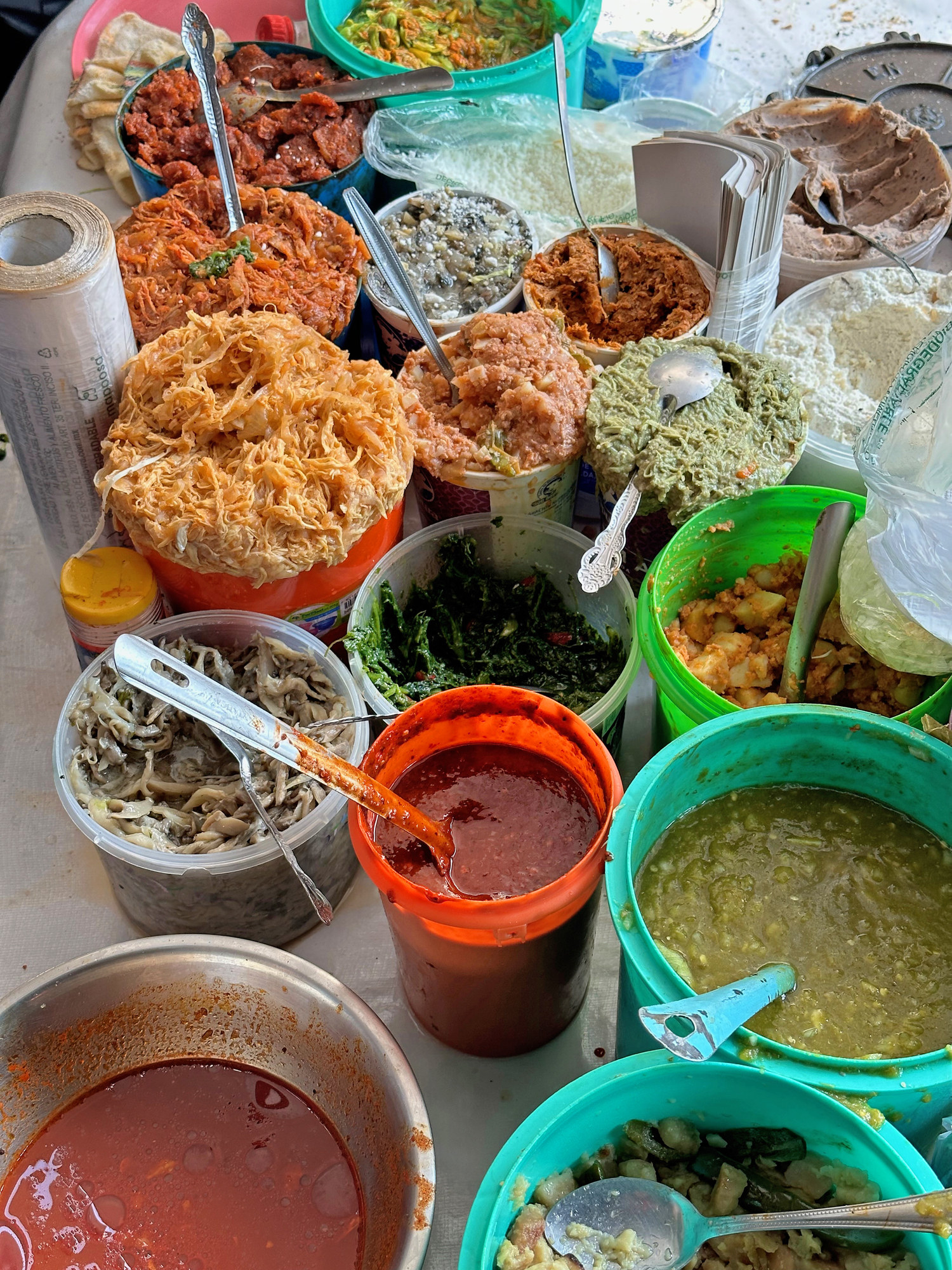 Street food in Mexico.