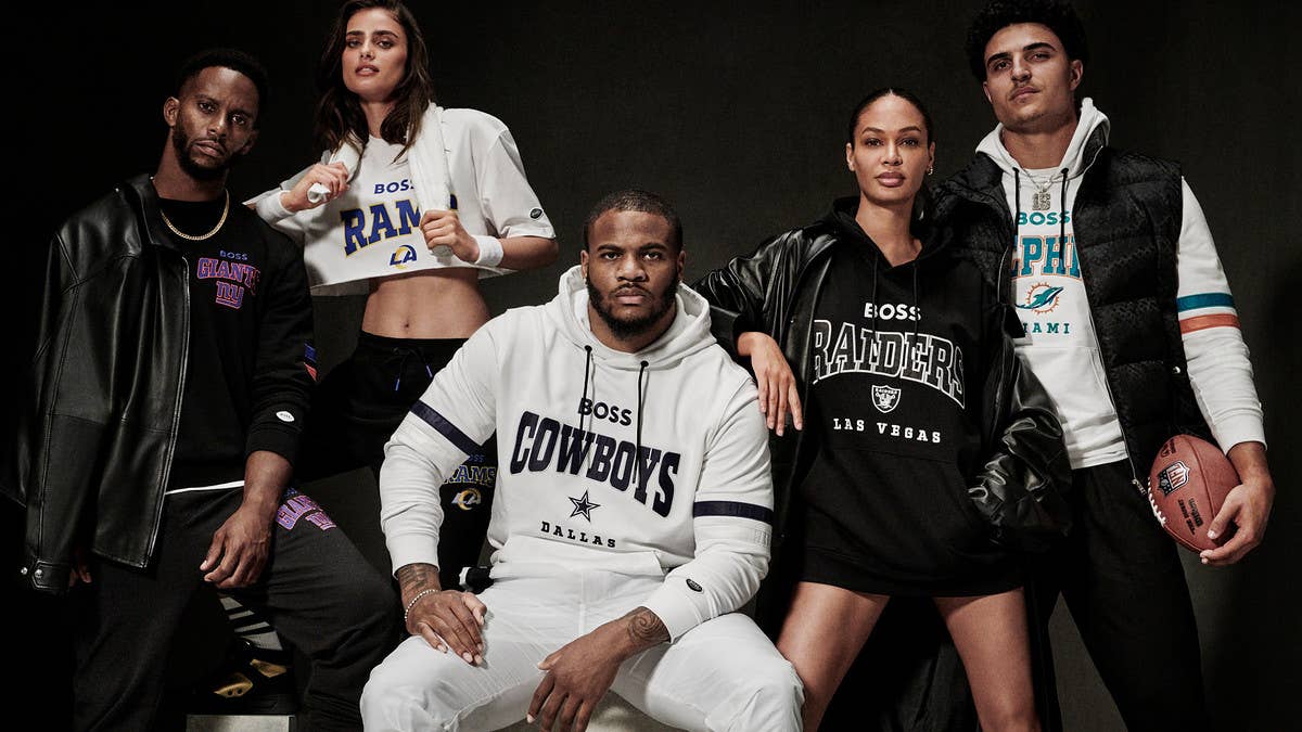 The new collection, available now, sees BOSS linking with the NFL for a wide range of pieces that are designed to help fans "play like a boss."