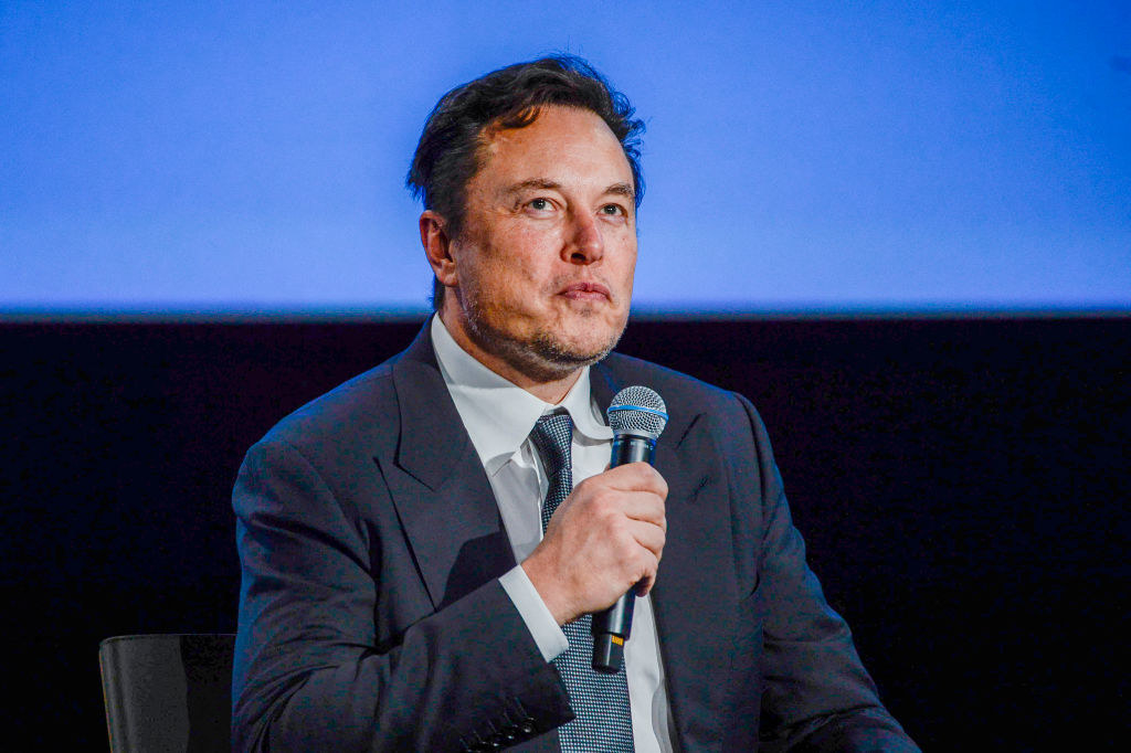Closeup of Elon Musk