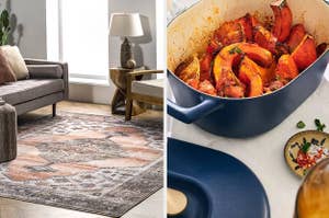 rug, Dutch oven