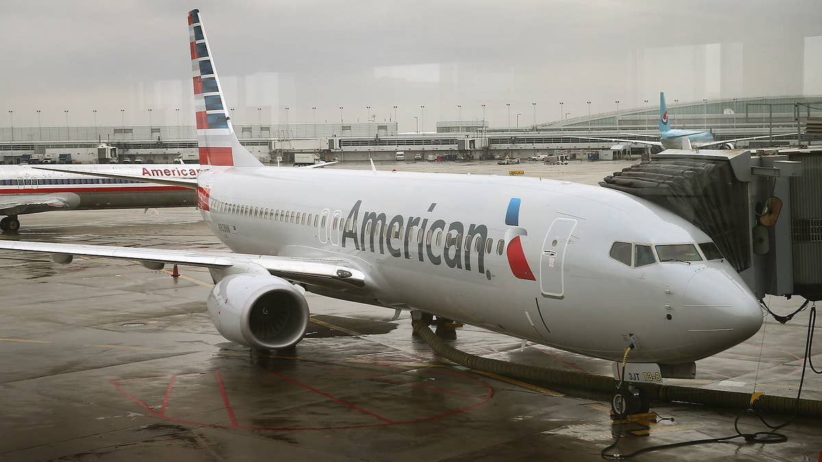 An American Airlines passenger was arrested on a flight from New York to New Delhi after the passenger urinated on a fellow teraveler during the flight.