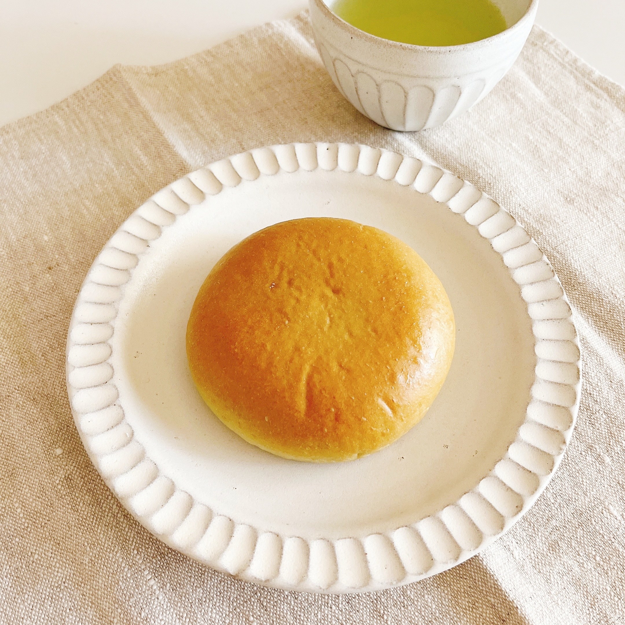 セブンイレブンのおすすめ「宇治抹茶＆ホイップクリームパン」