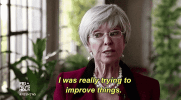 Rita Moreno saying &quot;I was really trying to improve things&quot;
