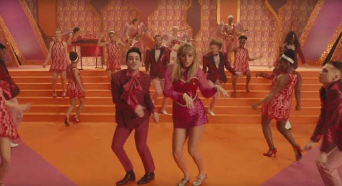 Brendan and Taylor in the music video for &quot;Me&quot;