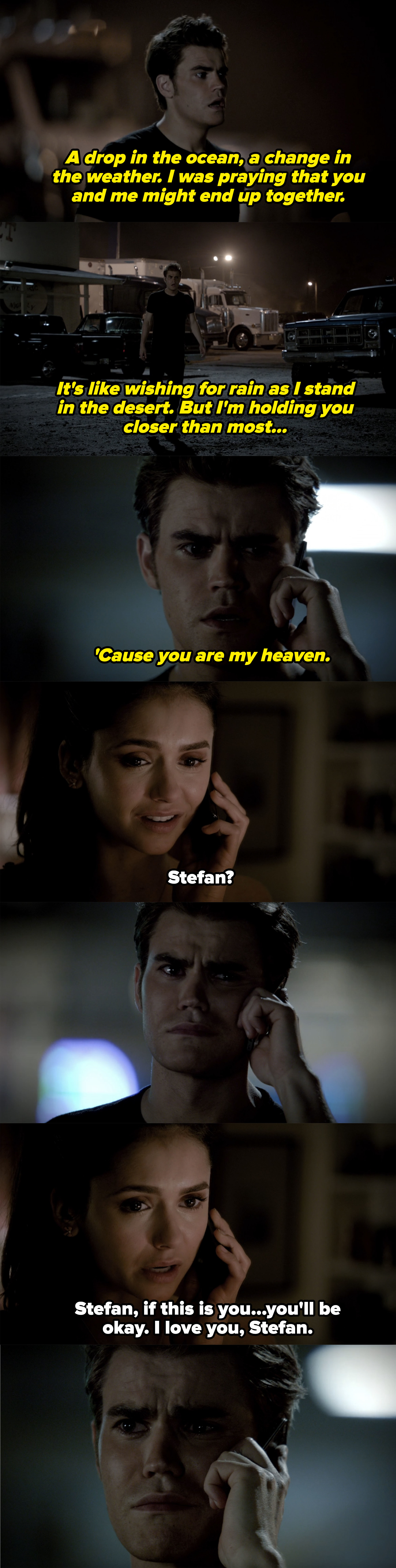 Screenshots from &quot;The Vampire Diaries&quot;