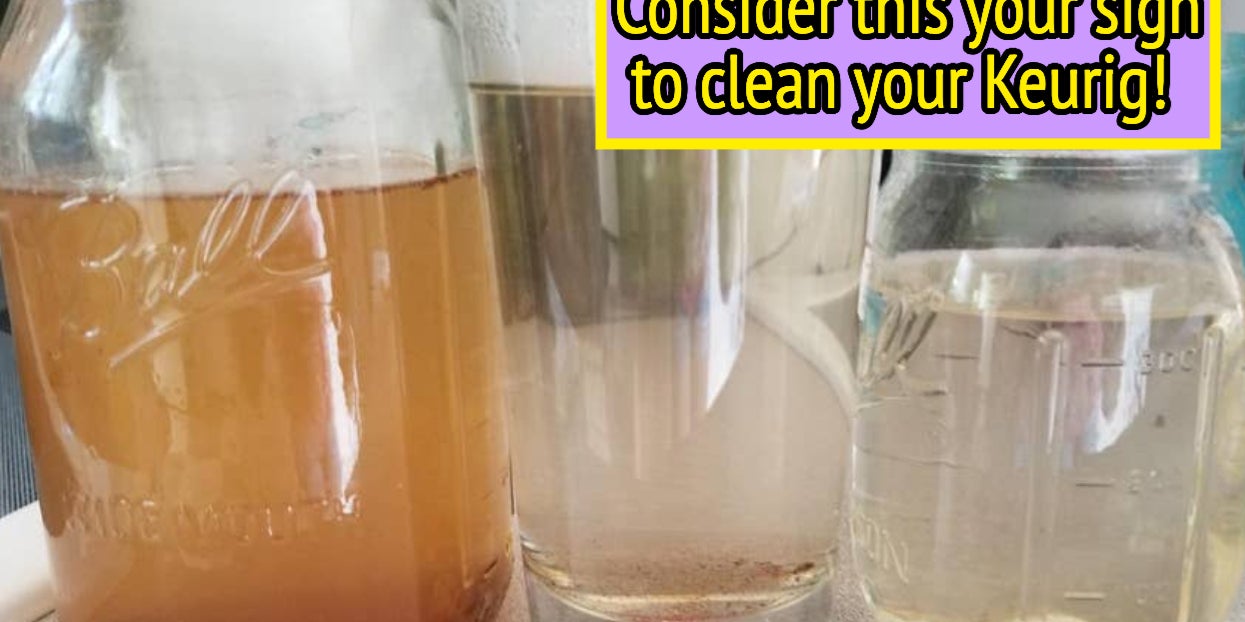 Easy Homemade Keurig Cleaning with Apple Cider Vinegar