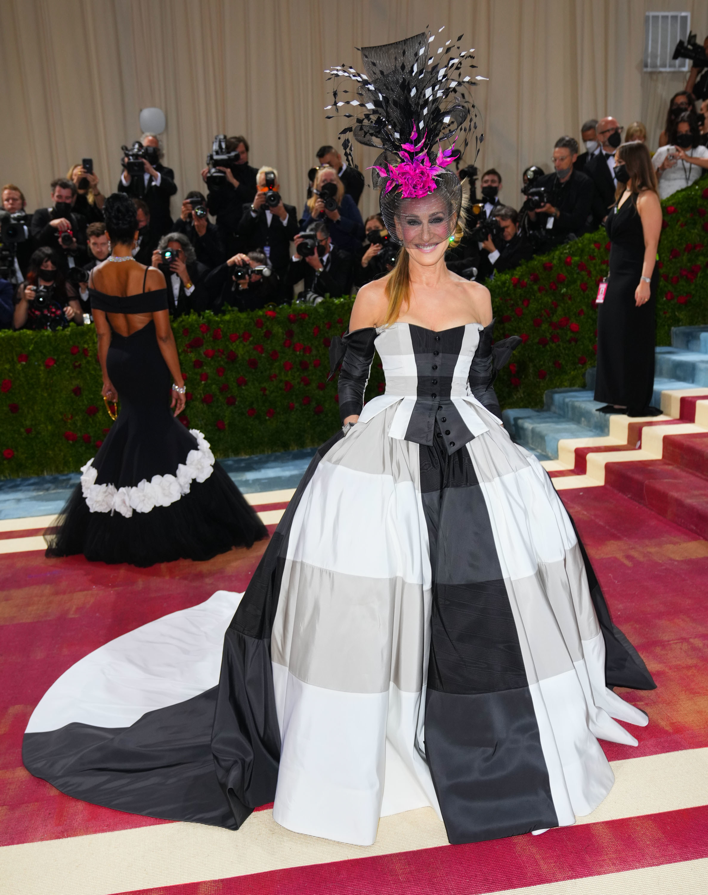 Sarah Jessica Parker attends the 2022 Met Gala Celebrating &quot;In America: An Anthology of Fashion&quot; at the Metropolitan Museum of Art on May 2, 2022, in New York City