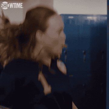 GIF of Liv jumping to &quot;Wicked, wicked, had to kick it&quot;