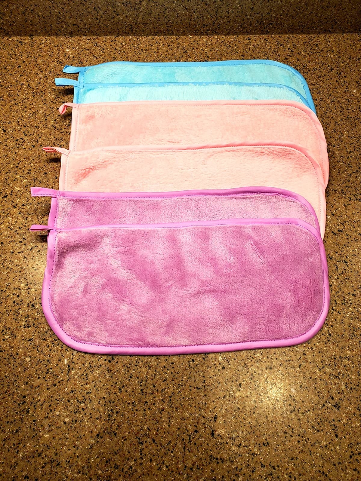 Reviewer image showing reusable makeup remover cloths