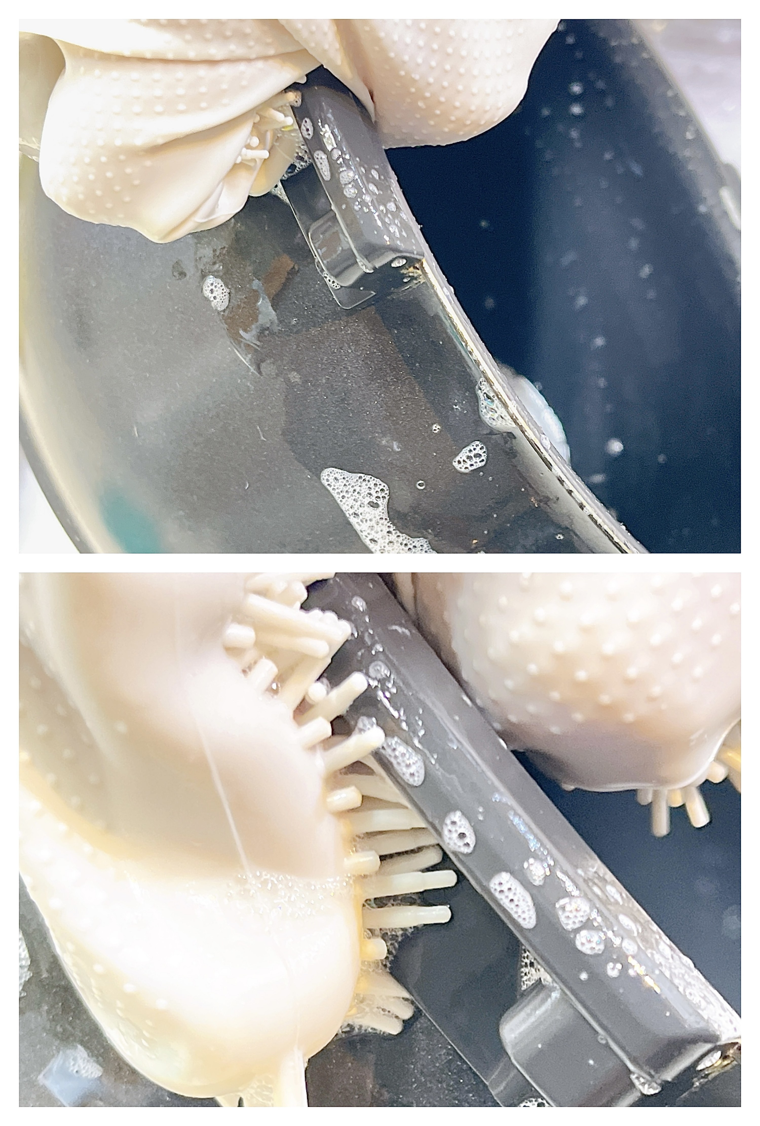 3coinsのおすすめアイデアグッズ「シリコーンブラシ手袋」