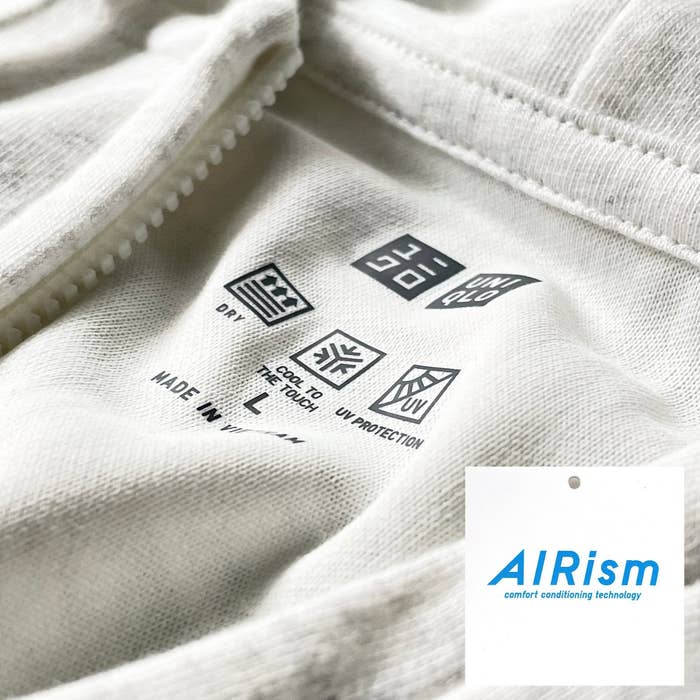 UNIQLO(ユニクロ)のおすすめのメンズアイテム「エアリズムUVカットフルジップパーカ(長袖)」