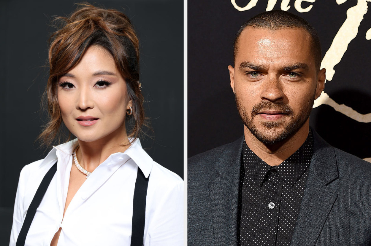 Side-by-side of Ashley Park and Jesse Williams