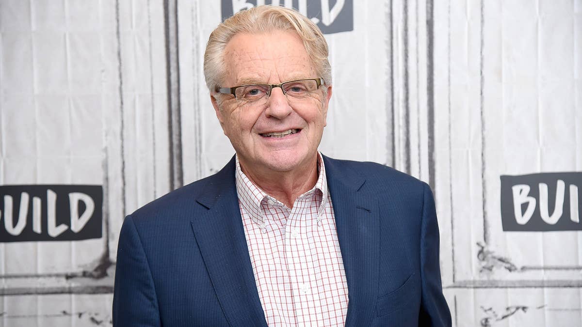 The talk show legend was most known for his decades spent as the host of the 'Jerry Springer' show, which first launched in the early 1990s.
