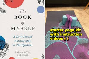 autobiography guide and yoga set 