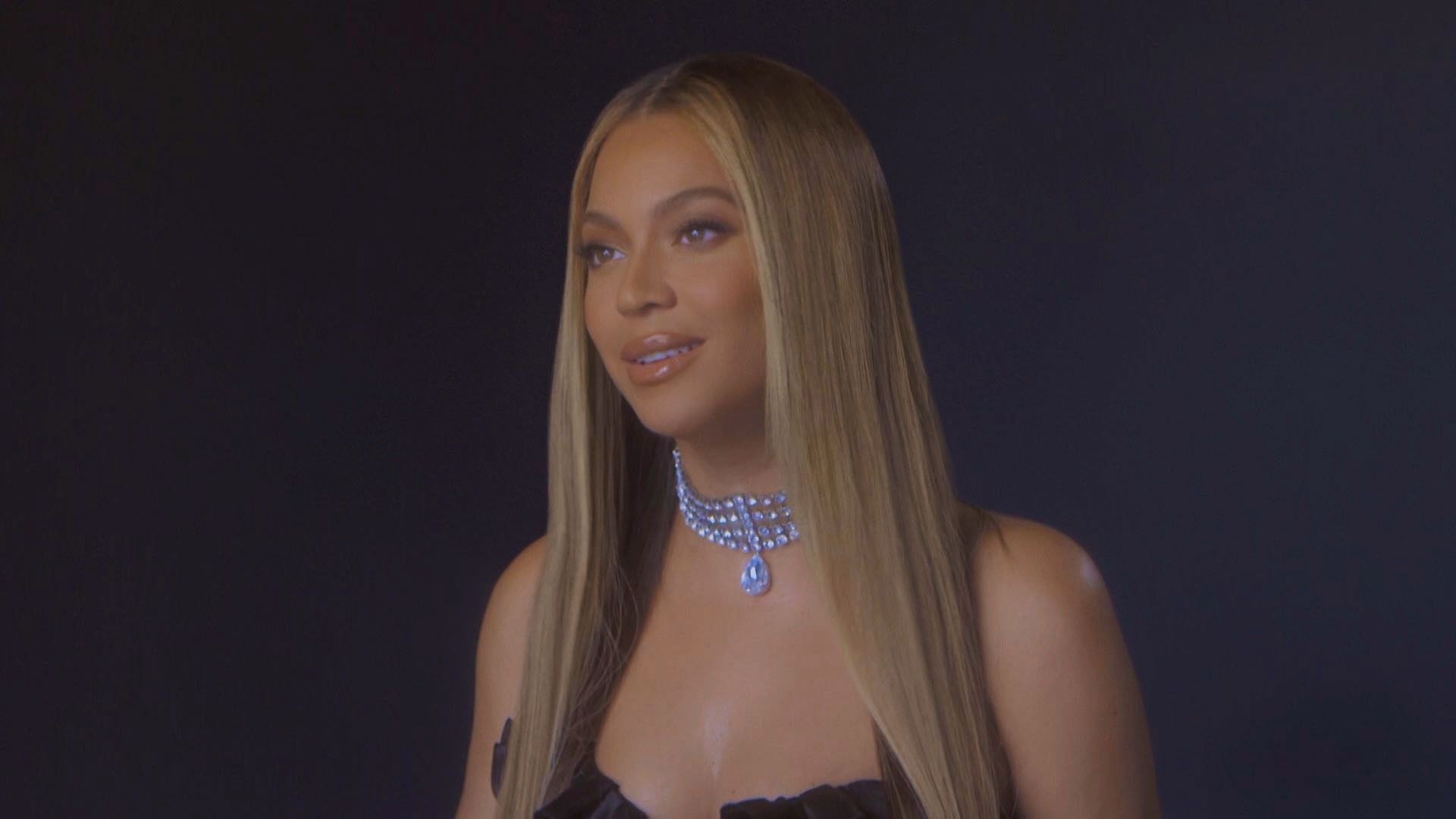 Close-up of Beyoncé