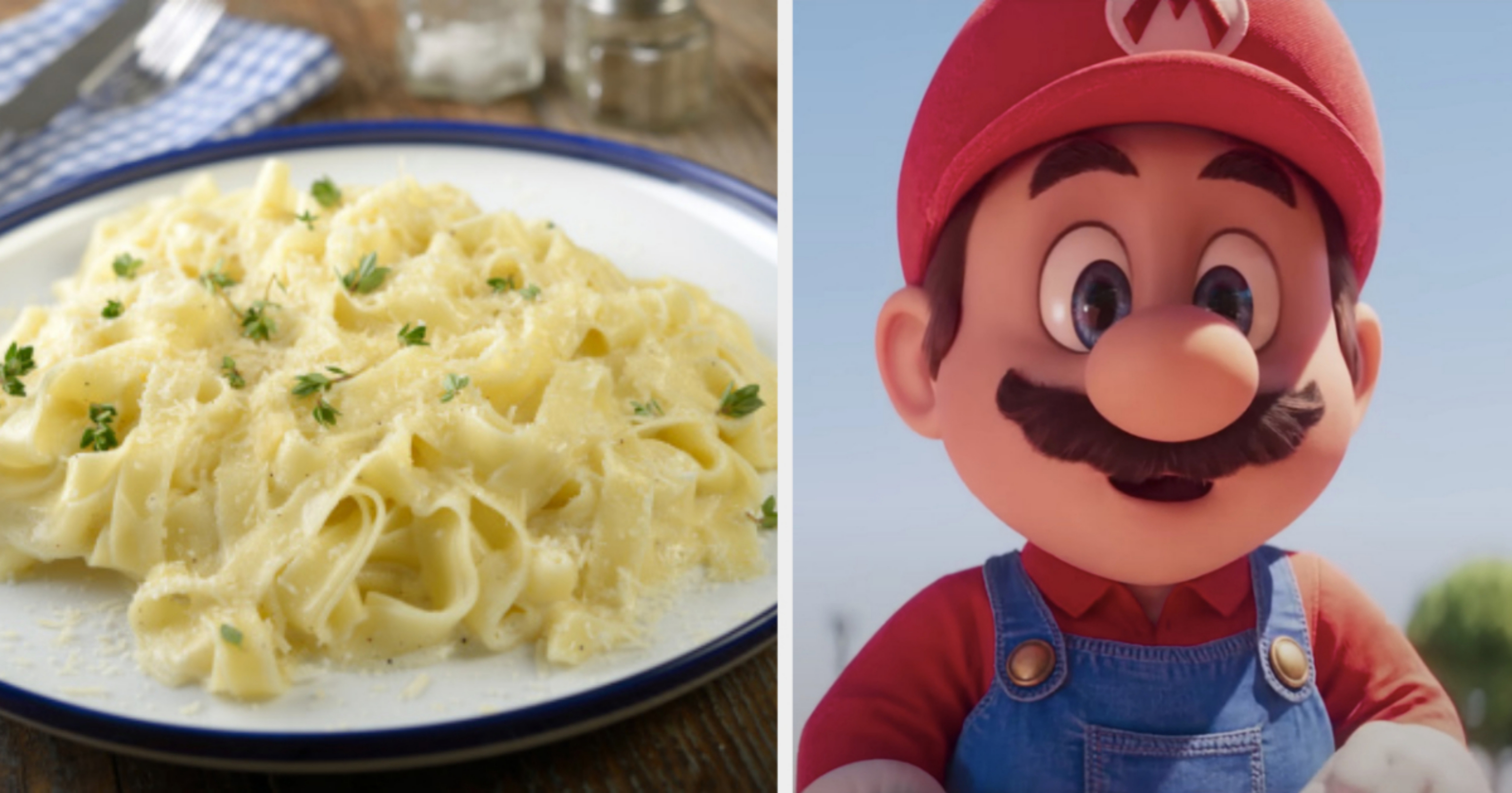 What Mario Am I? Food Quiz