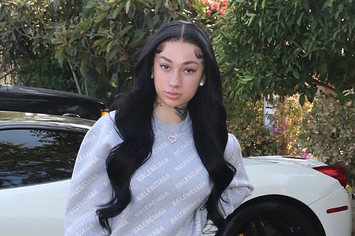 Bhad Bhabie is seen on October 11, 2022 in Los Angeles