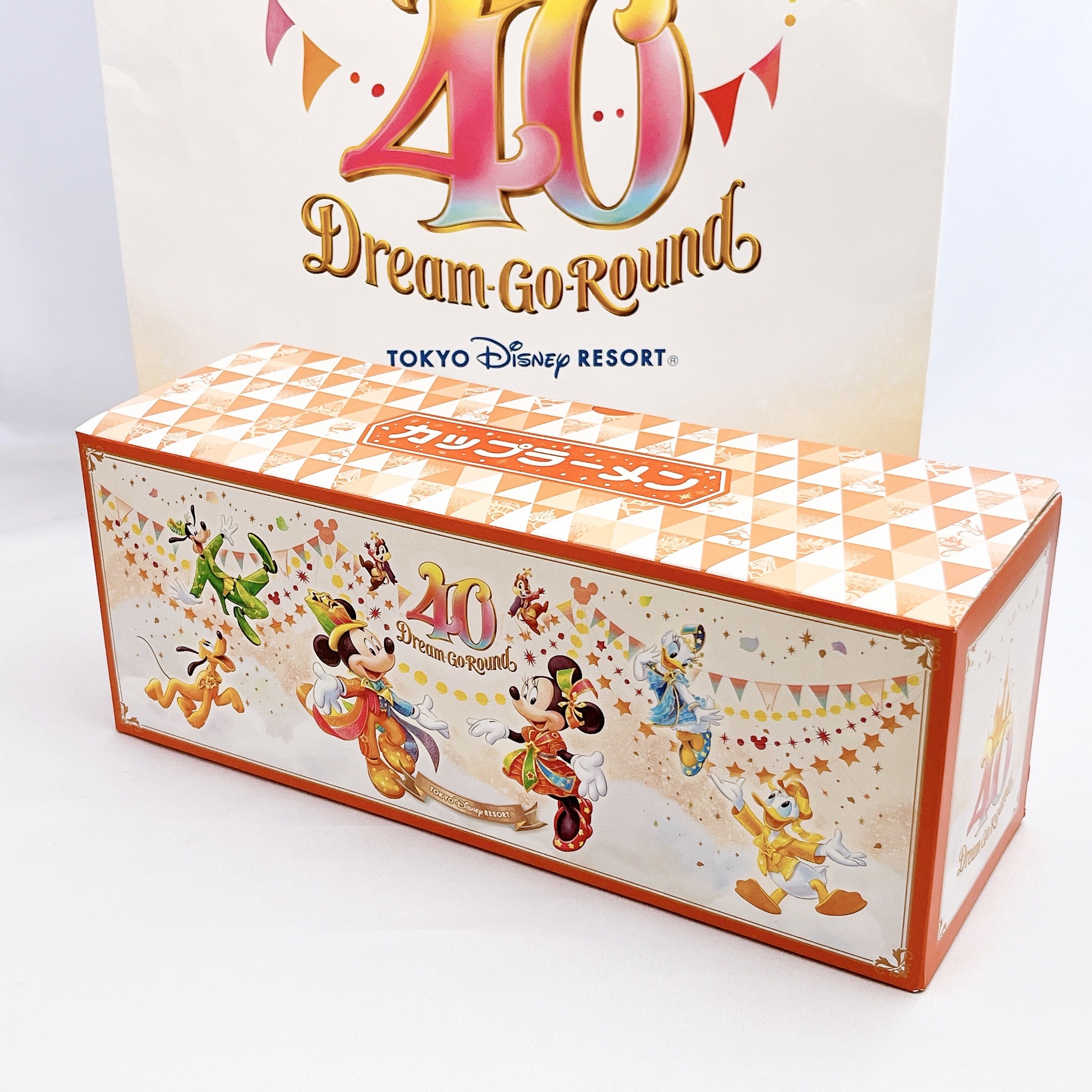 ディズニー40周年 カップ麺1個 通販