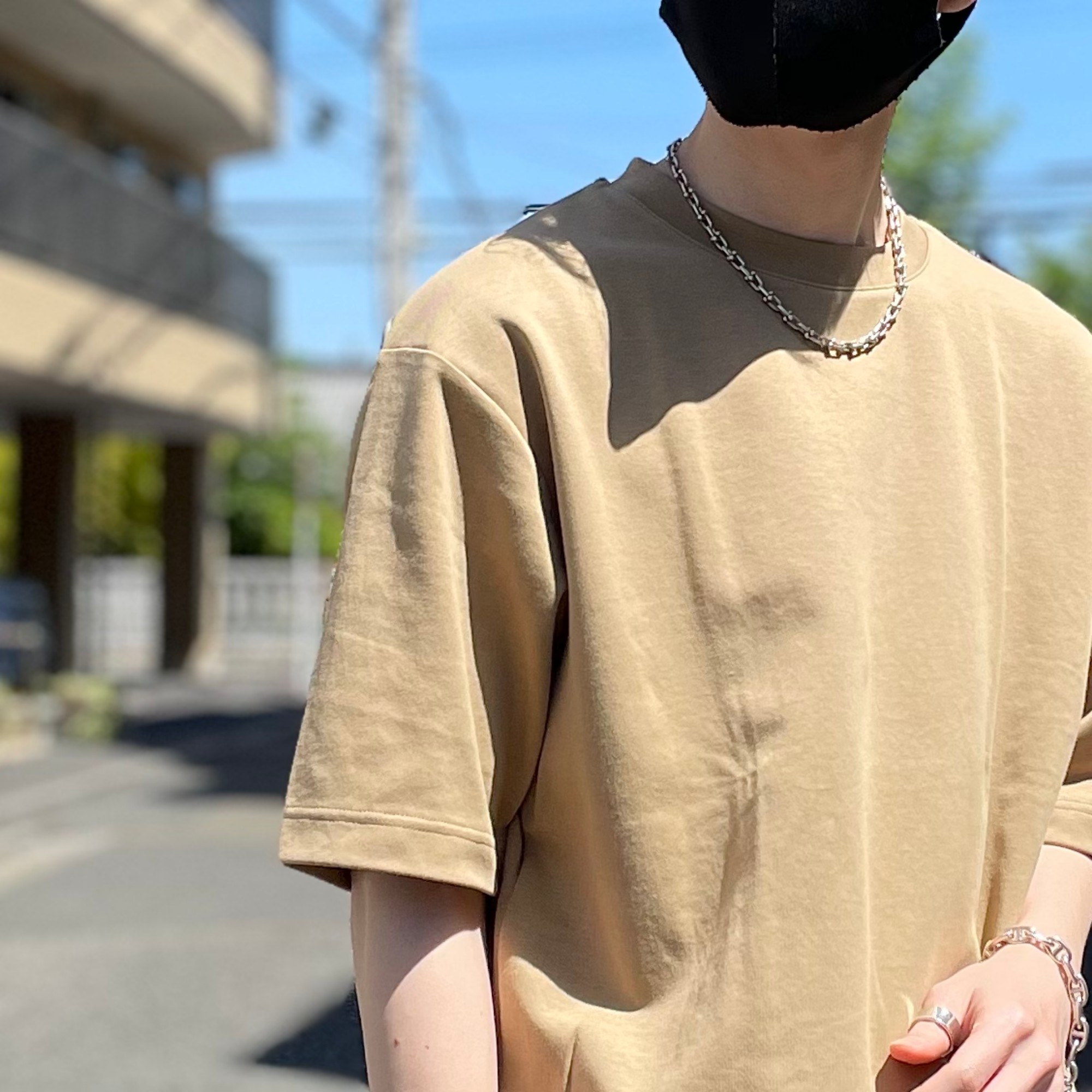 UNIQLO(ユニクロ)のおすすめのメンズアイテム「エアリズムコットンオーバーサイズTシャツ(5分袖)」