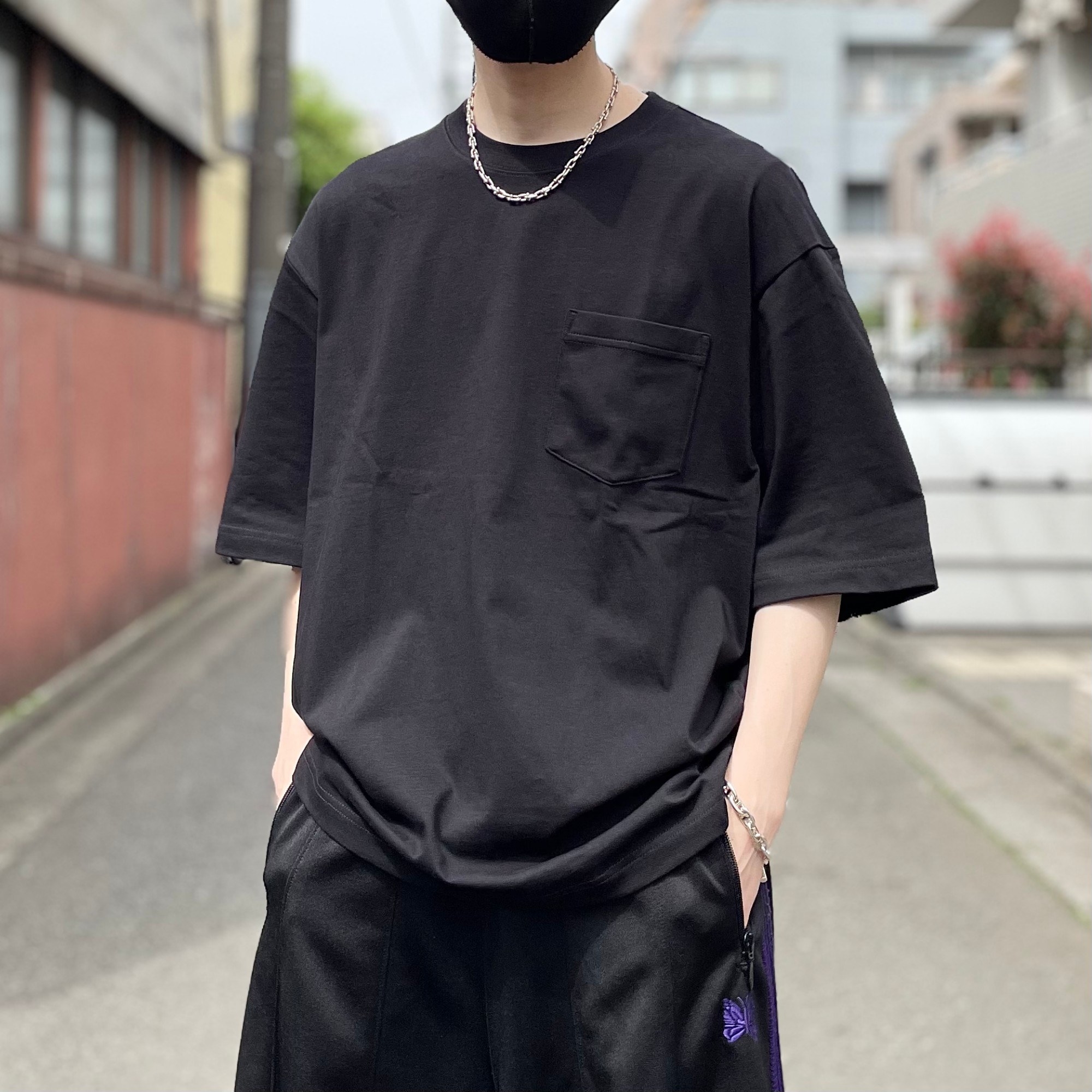 GUのおすすめのメンズアイテム「コットンオーバーサイズT(5分袖)」