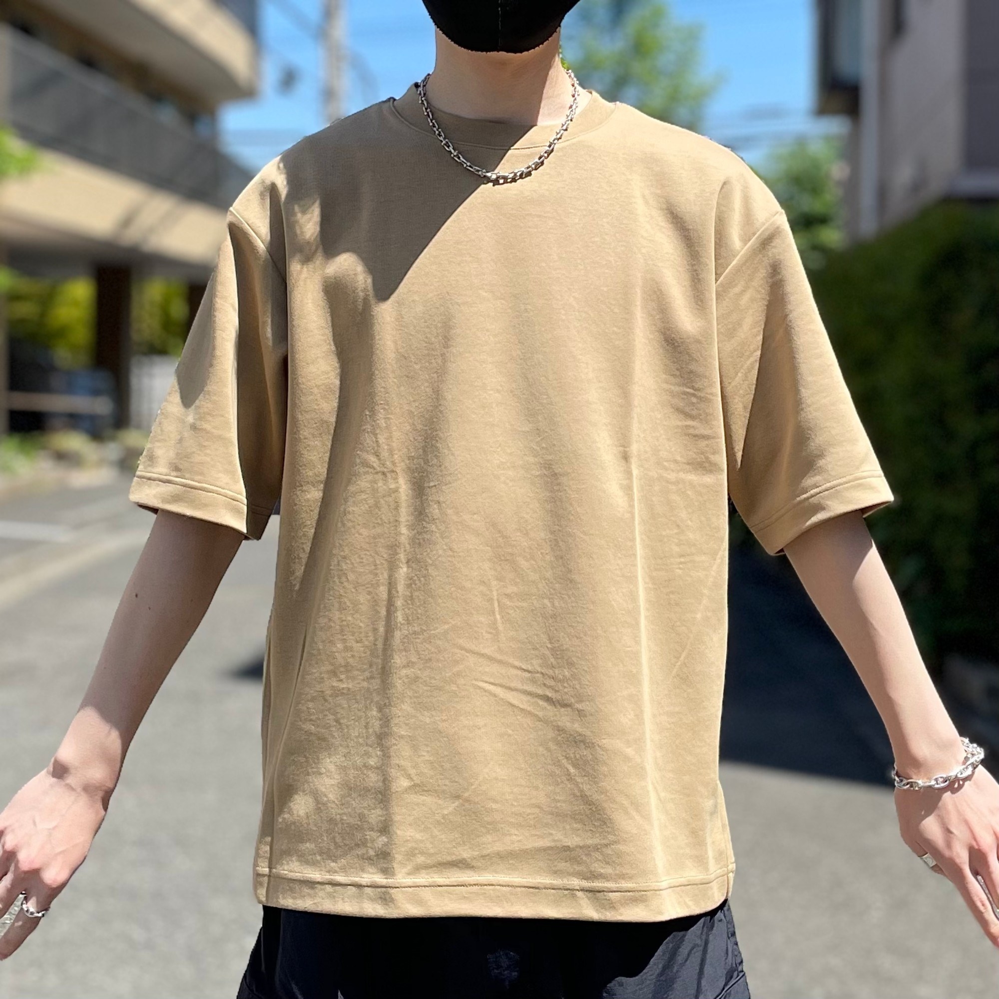 UNIQLO(ユニクロ)のおすすめのメンズアイテム「エアリズムコットンオーバーサイズTシャツ(5分袖)」