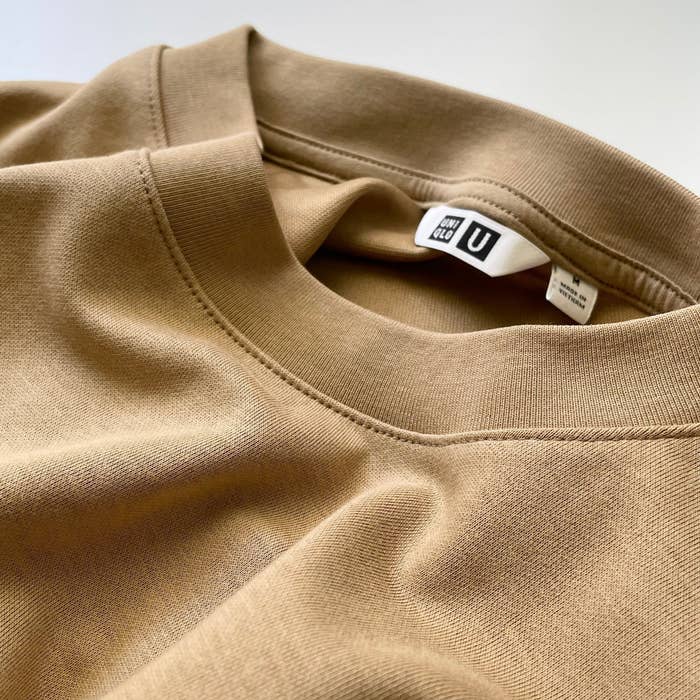 UNIQLO(ユニクロ)のおすすめのメンズアイテム「エアリズムコットンオーバーサイズTシャツ(5分袖)」