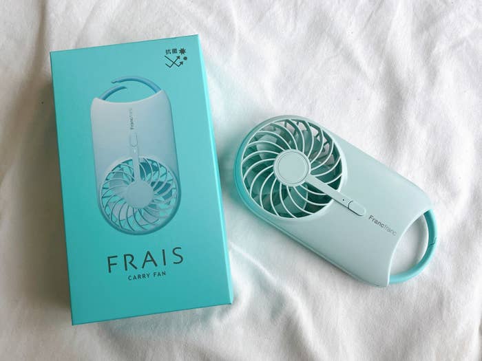 Francfranc（フランフラン）のオススメのひんやりグッズ「フレ キャリーファン （扇風機）」