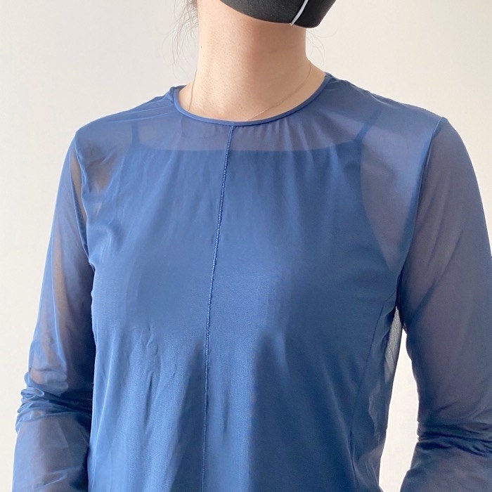 UNIQLO（ユニクロ）のおすすめのレディースアイテム「シアークルーネックT（長袖）」