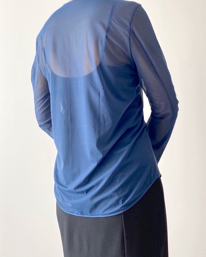 UNIQLO（ユニクロ）のおすすめのレディースアイテム「シアークルーネックT（長袖）」