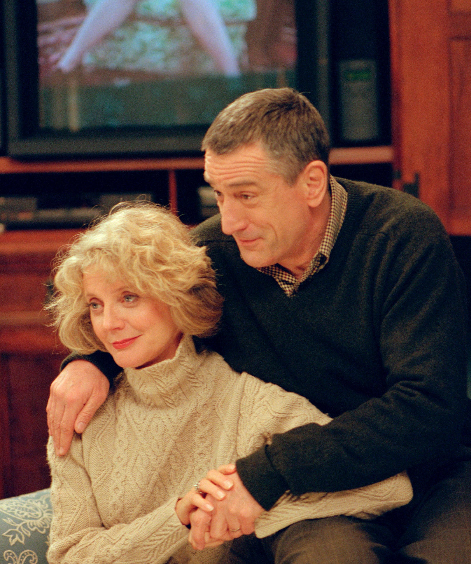 Blythe Danner and Robert De Niro in Meet the Parents