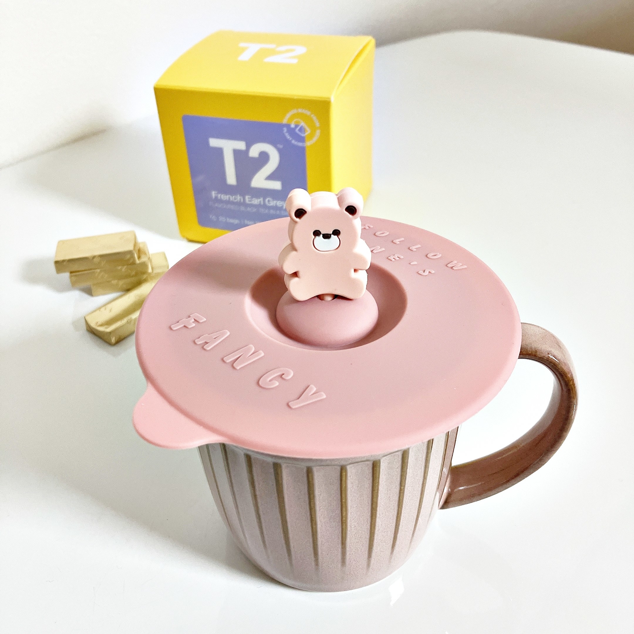 Seria(セリア)のおすすめ日用雑貨「くまのカップカバー」