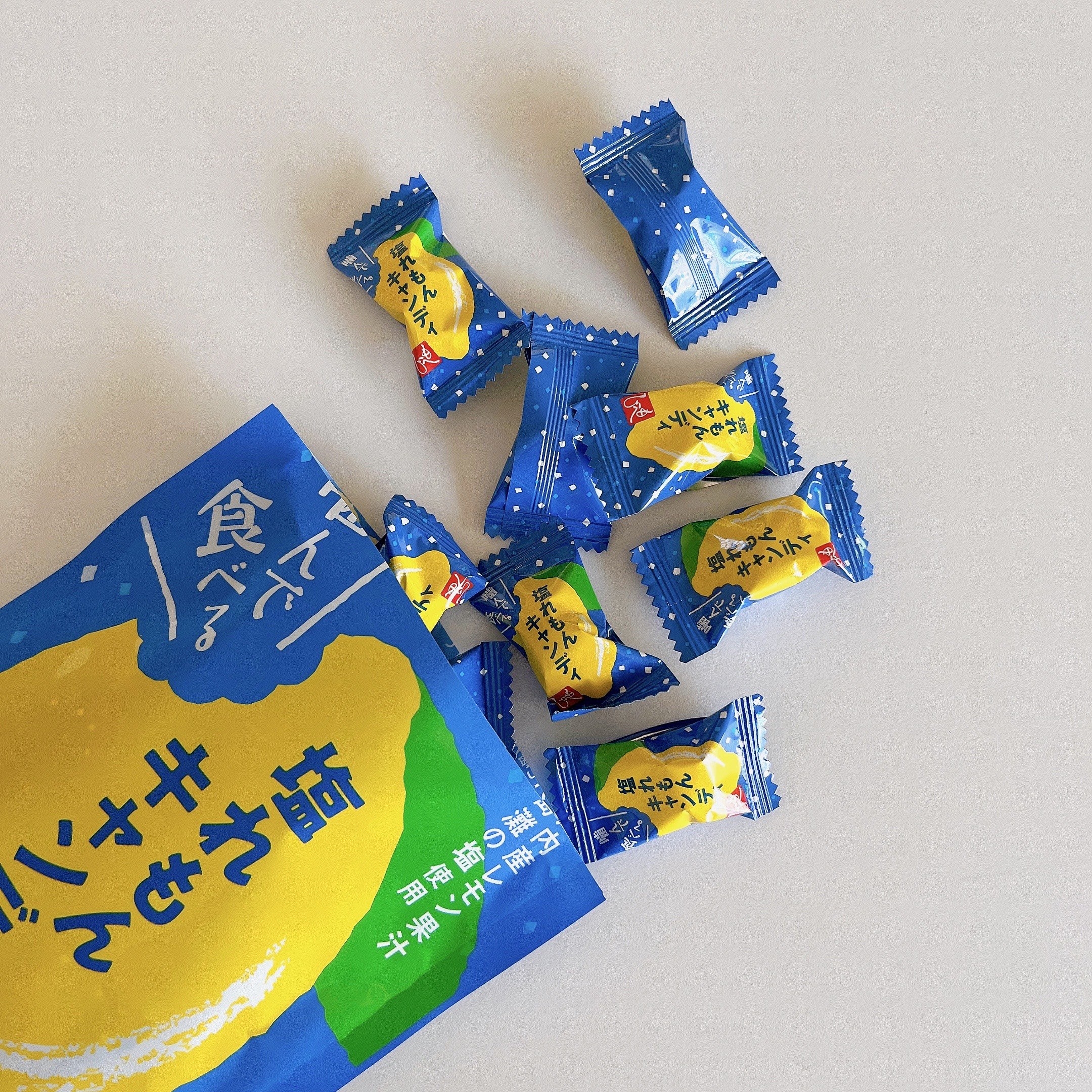 KALDI（カルディ）のおすすめ「噛んで食べる塩れもんキャンディ」