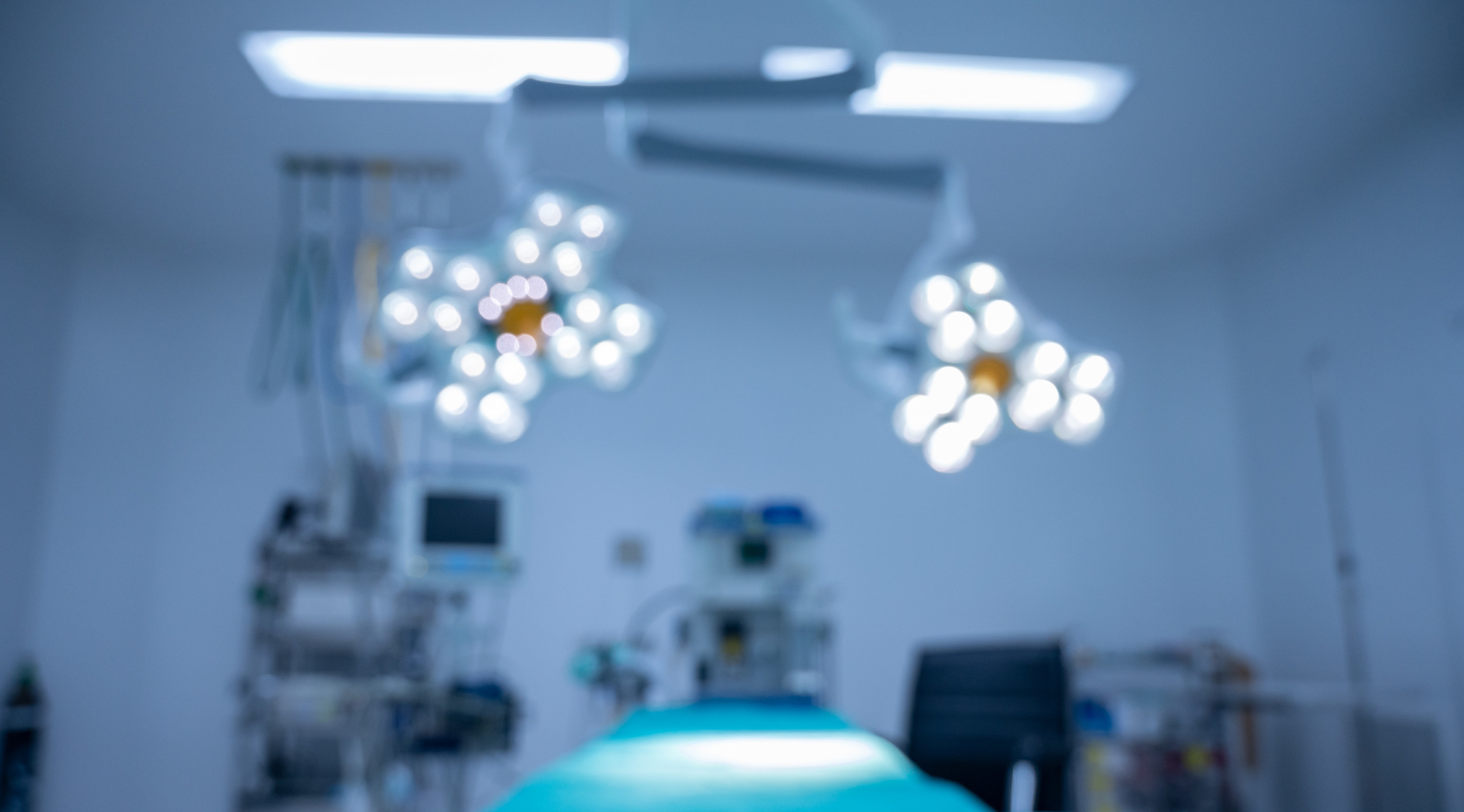 blurry picture of a surgery room