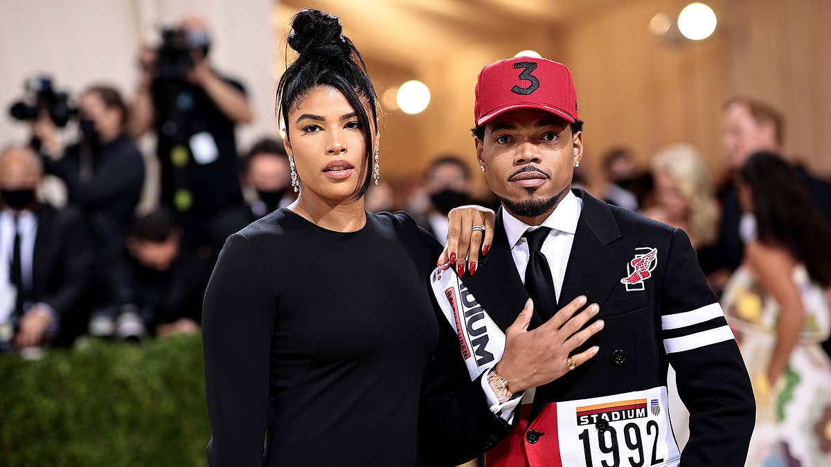 Chance the Rapper shared a video of a Bill Burr joke about being married on his Instagram Stories not long after he was seen grinding on Women at Carnival.