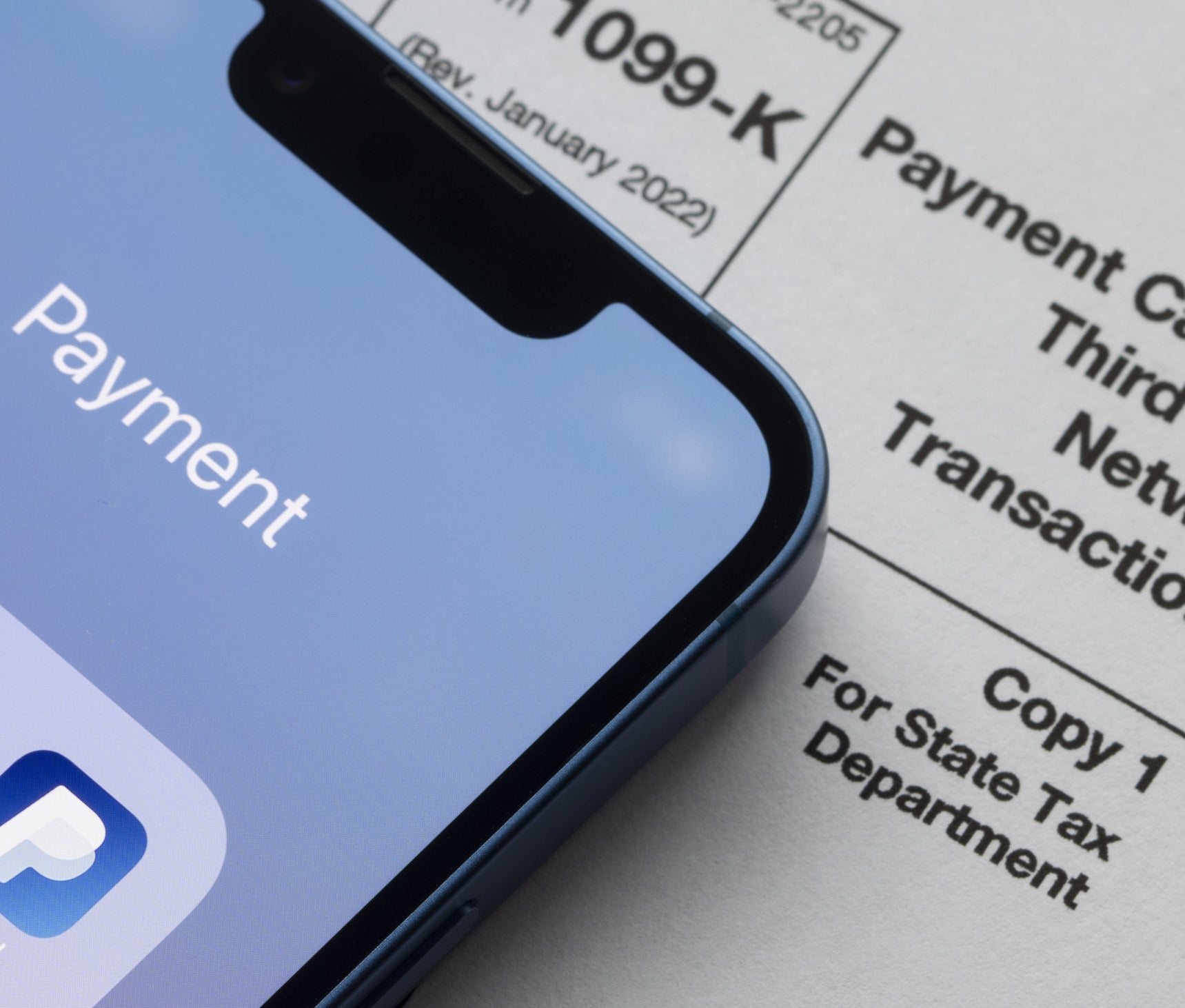 Payment apps like PayPal and Venmo are seen on an iPhone