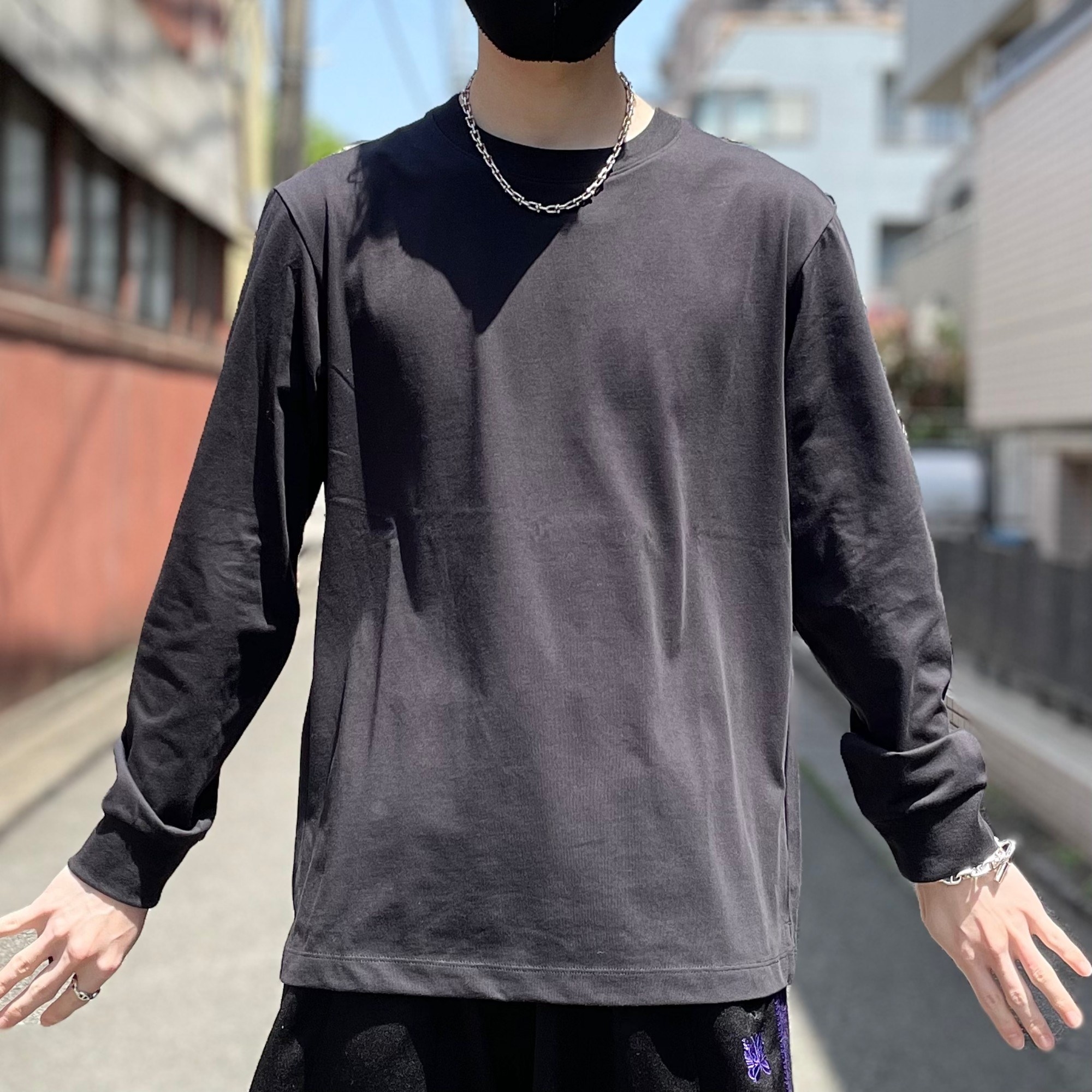 UNIQLO(ユニクロ)のおすすめのメンズアイテム「エアリズムコットンUVカットクルーネックT(長袖)」